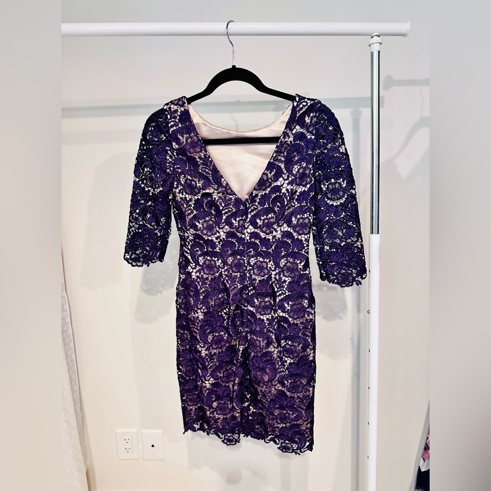 Eliza J cocktail dress lace detail